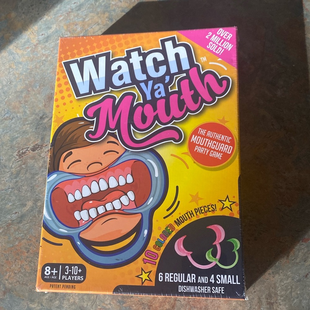 Watch Ya Mouth Game- New in Plastic Wrap